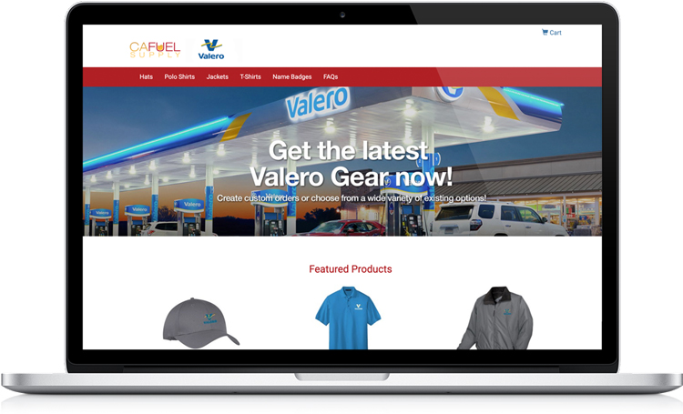 Branded station online portal preview