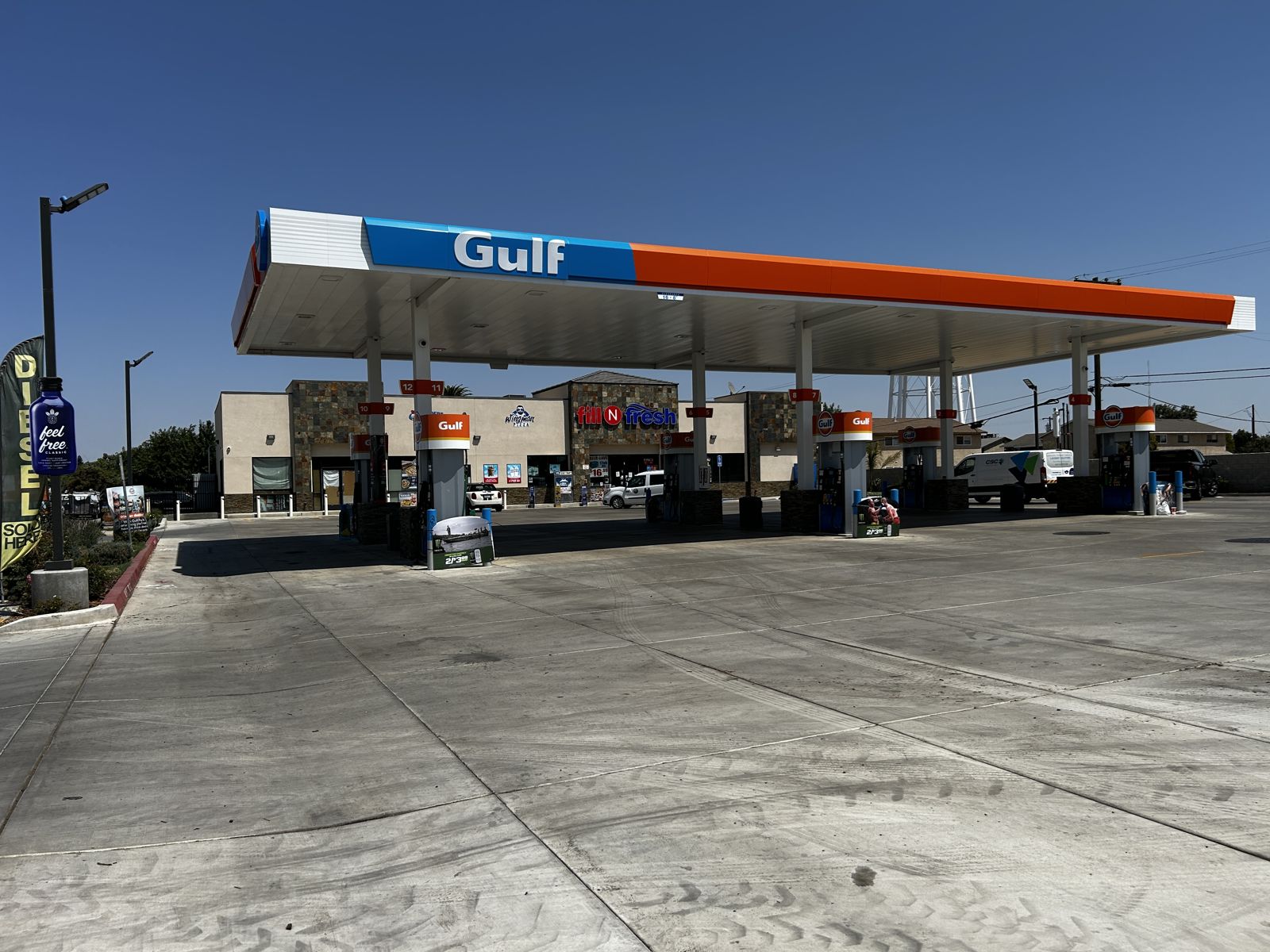 Branded fueling station supplied by CA Fuel Supply