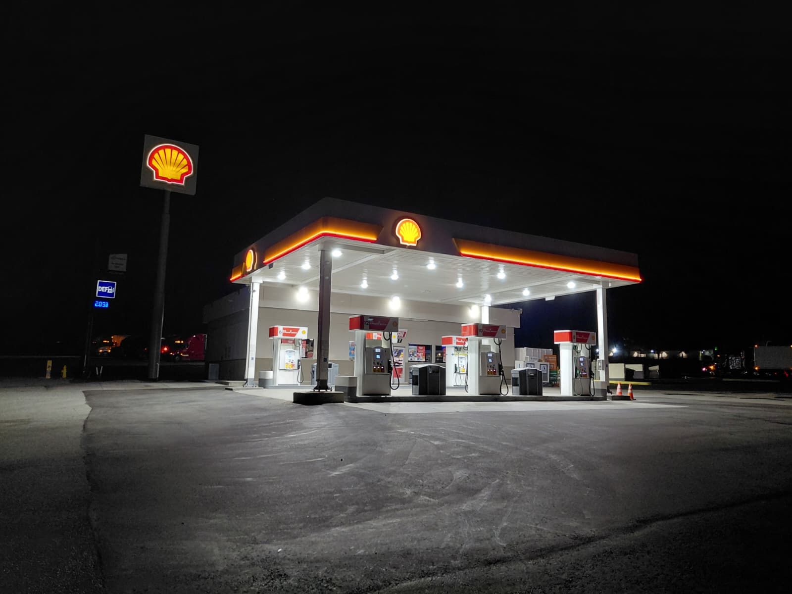 Branded fueling station supplied by CA Fuel Supply